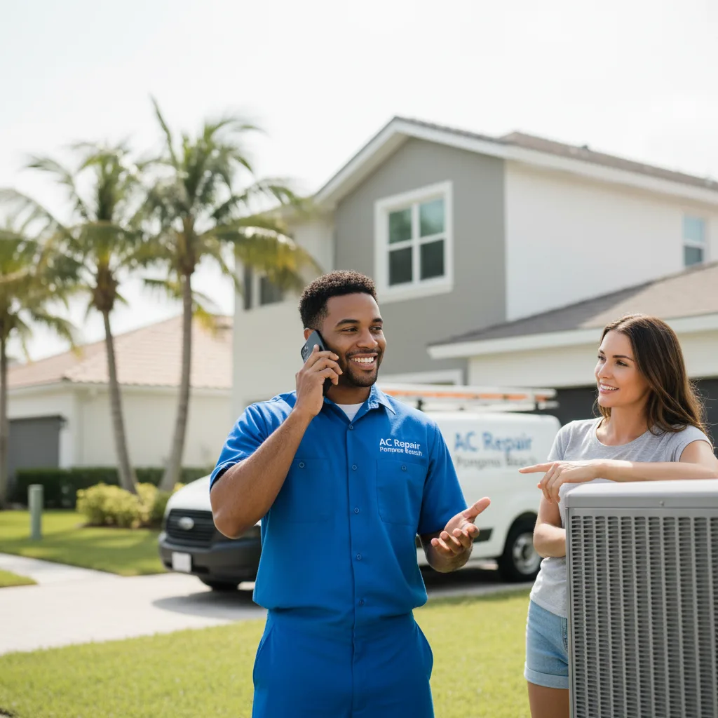AC Repair Pompano Beach customer support in Saint Jacob